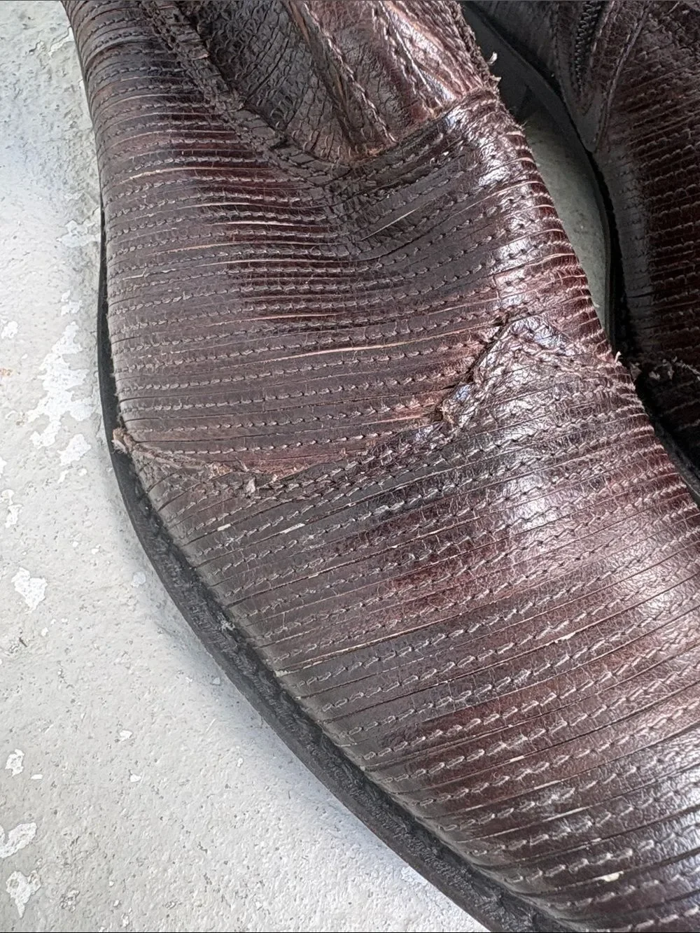 Vintage true religion ankle leather boots
